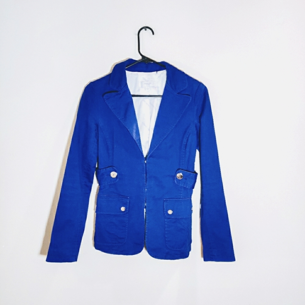⭐Richard Chai | Womens Military Jacket Blue
